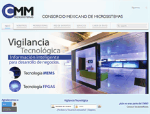 Tablet Screenshot of cmm.org.mx