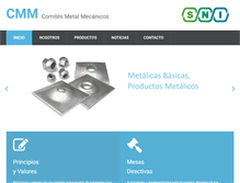 Tablet Screenshot of cmm.org.pe